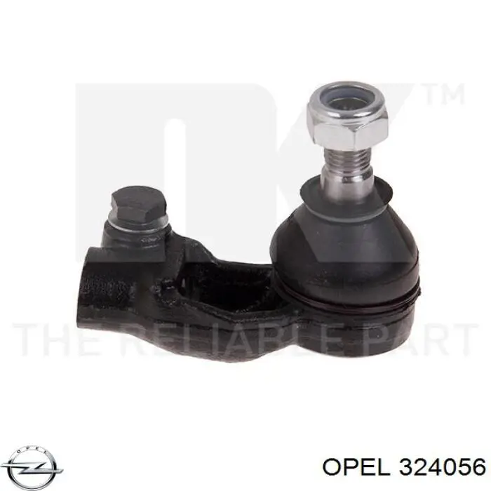 Наконечник рульовий Opel 324056 ціна, від 10.15 USD