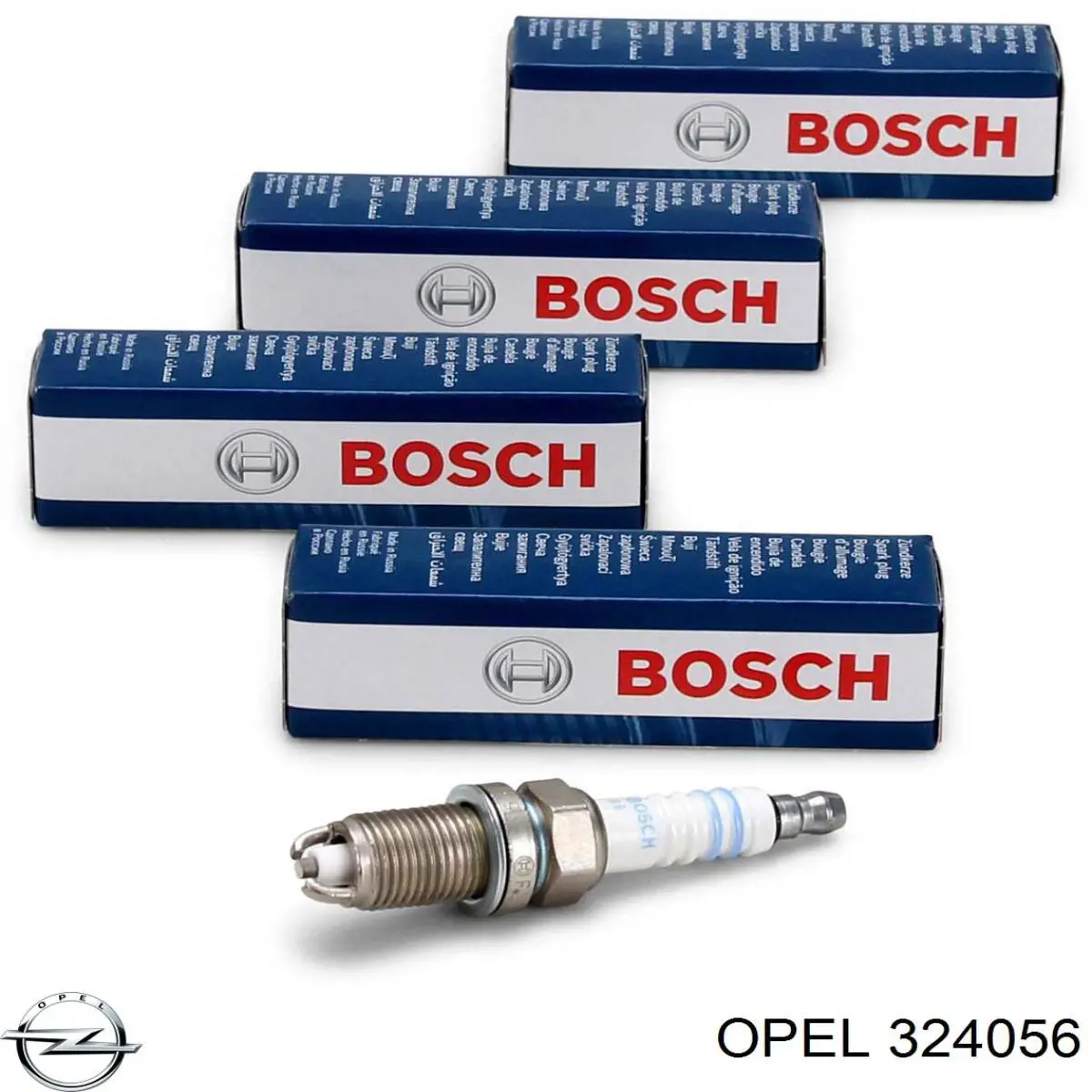Накінечник рульової тяги, зовнішній Opel 324056