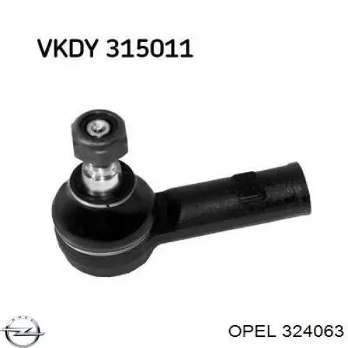 Наконечник рульовий Opel 324063 ціна, від 7.92 USD