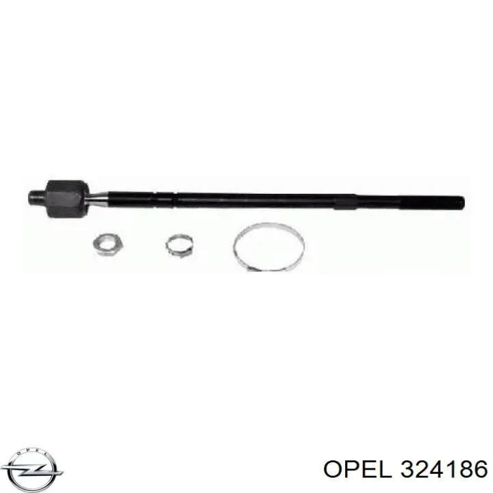Тяга рульова поперечна Opel 324186 ціна, від 8.45 USD
