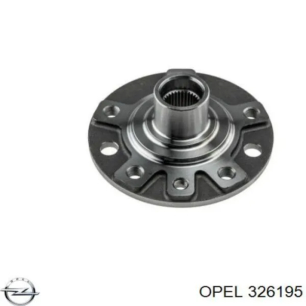 326195 Opel маточина передня
