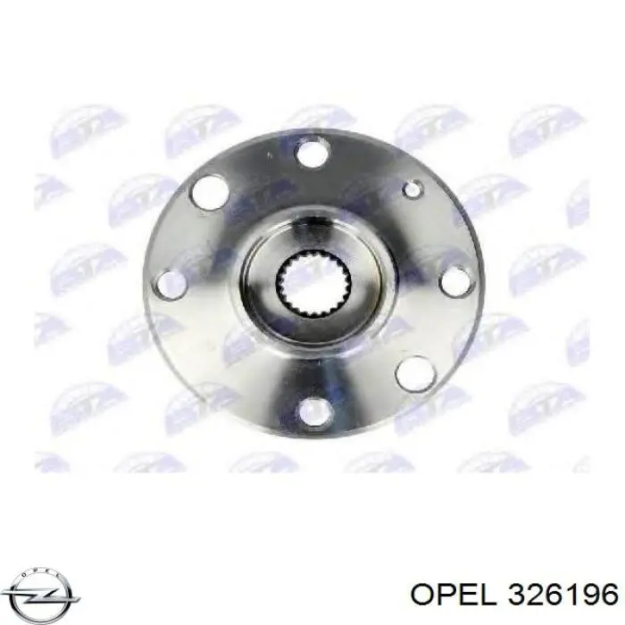 Маточина колеса передня Opel 326196 ціна, від 18.15 USD