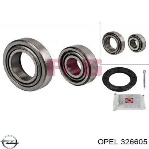 Купити 326605 Opel Сальник задньої маточини