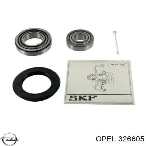 326605 Opel Сальник задньої маточини