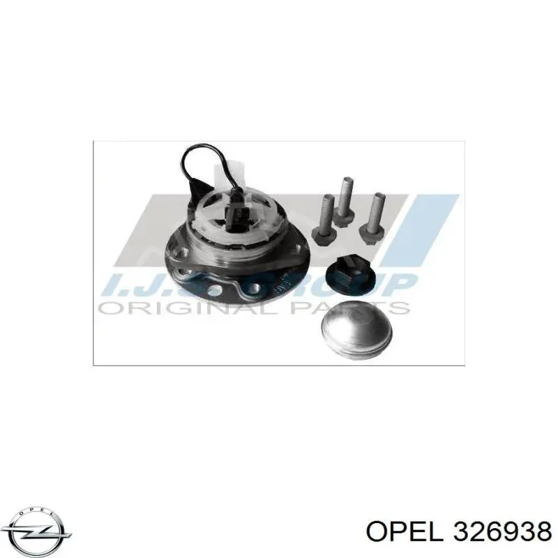 326938 Opel Гайка піввісі передньої
