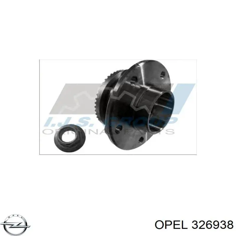 Купити 326938 Opel Гайка маточини передньої