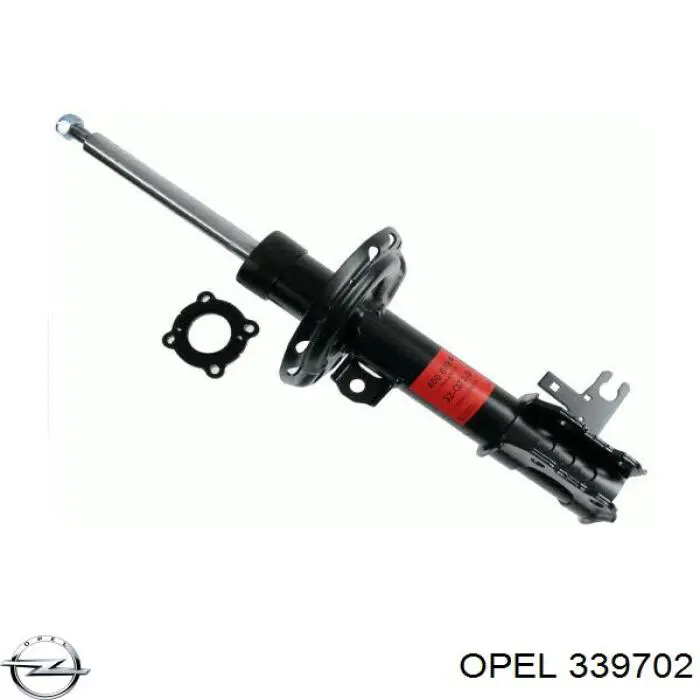 339702 Opel амортизатор передній, лівий