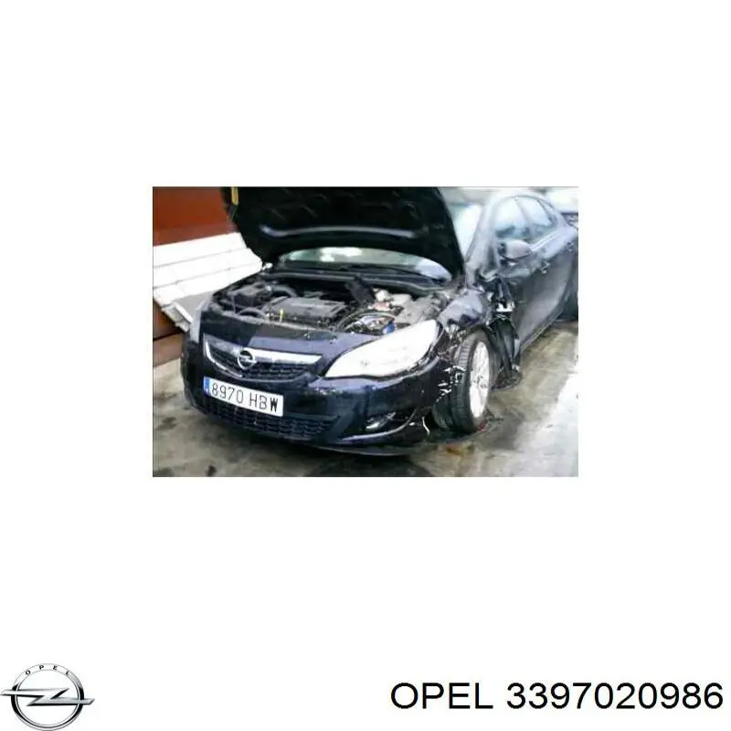  Opel 3397020986 ціна, від 43.45 USD