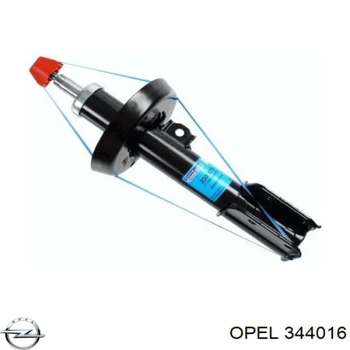 Купити 344016 Opel Амортизатора передній лівий