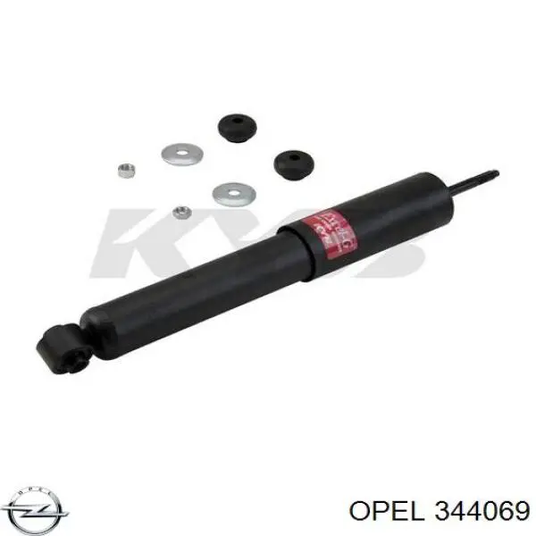 Амортизатор передньої підвіски, лівий Opel 344069 ціна, від 44.13 USD