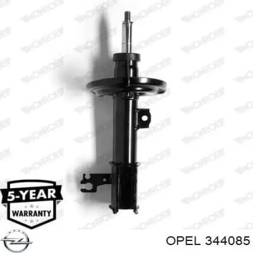 Амортизатор передньої підвіски, лівий Opel 344085 ціна, від 46.80 USD
