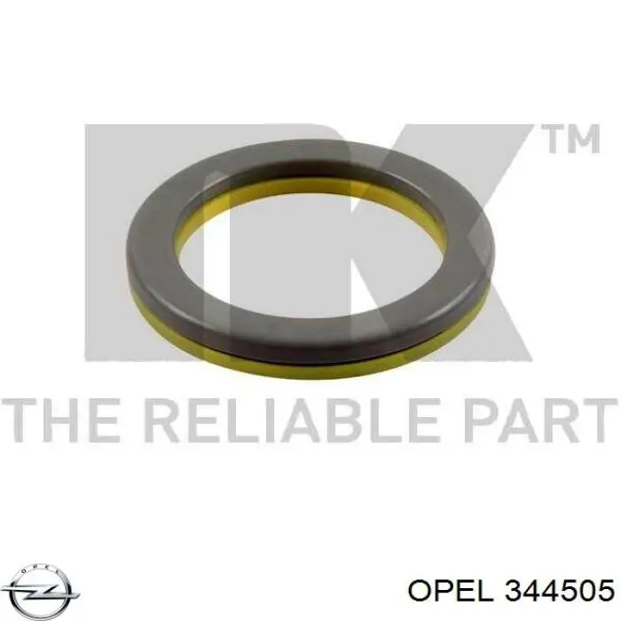 Підшипник опорний амортизатора, переднього 344505 Opel