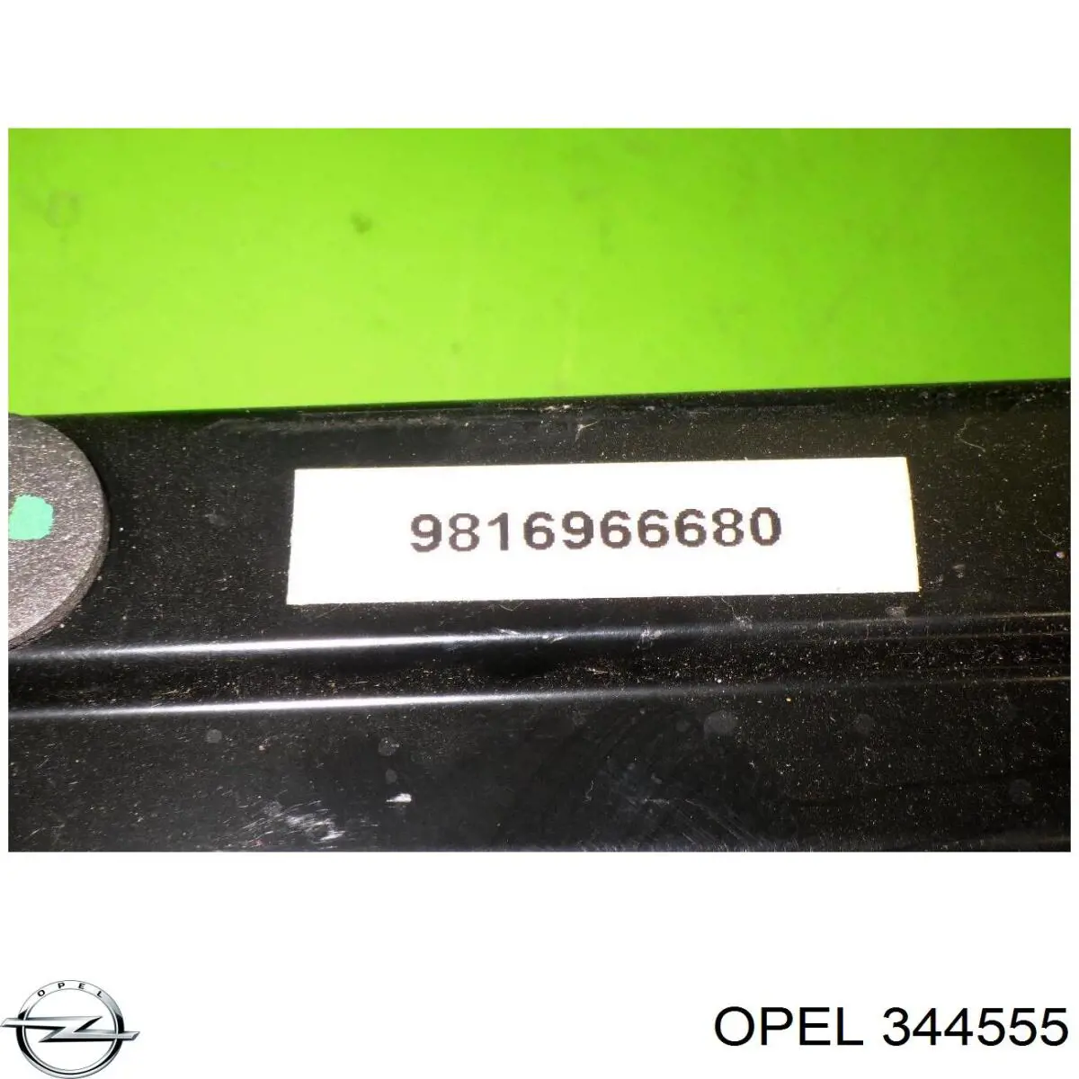 344555 Opel амортизатор передній, лівий