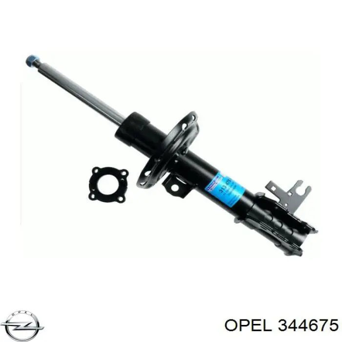 Амортизатор передній, правий Opel 344675 ціна, від 39.20 USD