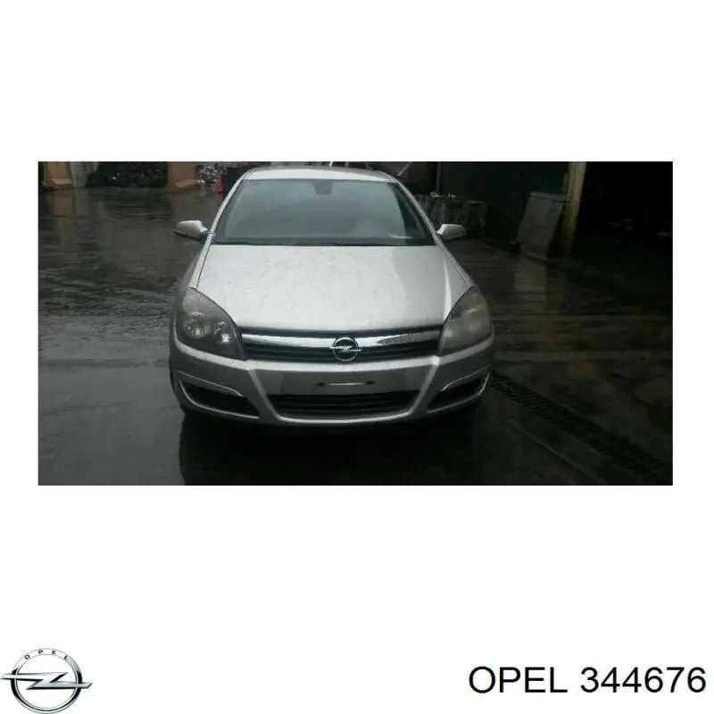 344676 Opel амортизатор передній, лівий