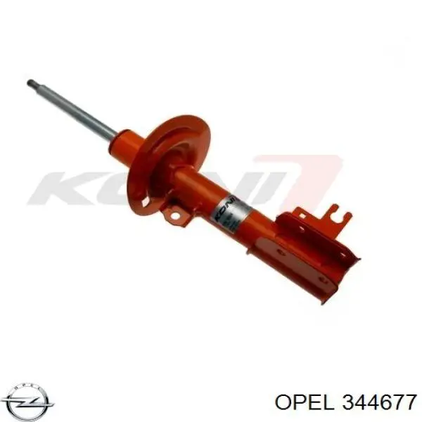 Амортизатор передній, правий Opel 344677 ціна, від 53.59 USD