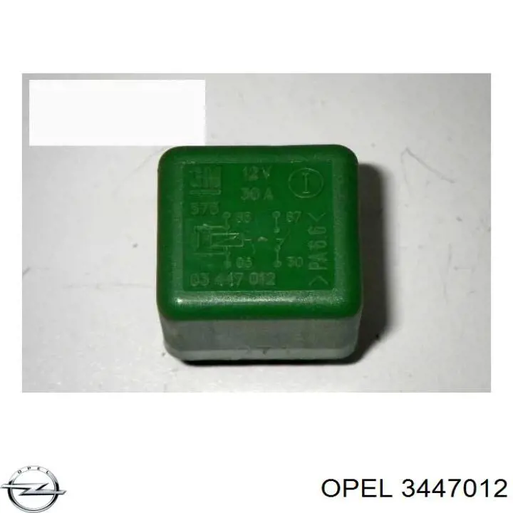 Реле кондиціонера Opel 3447012 ціна, від 2.38 USD