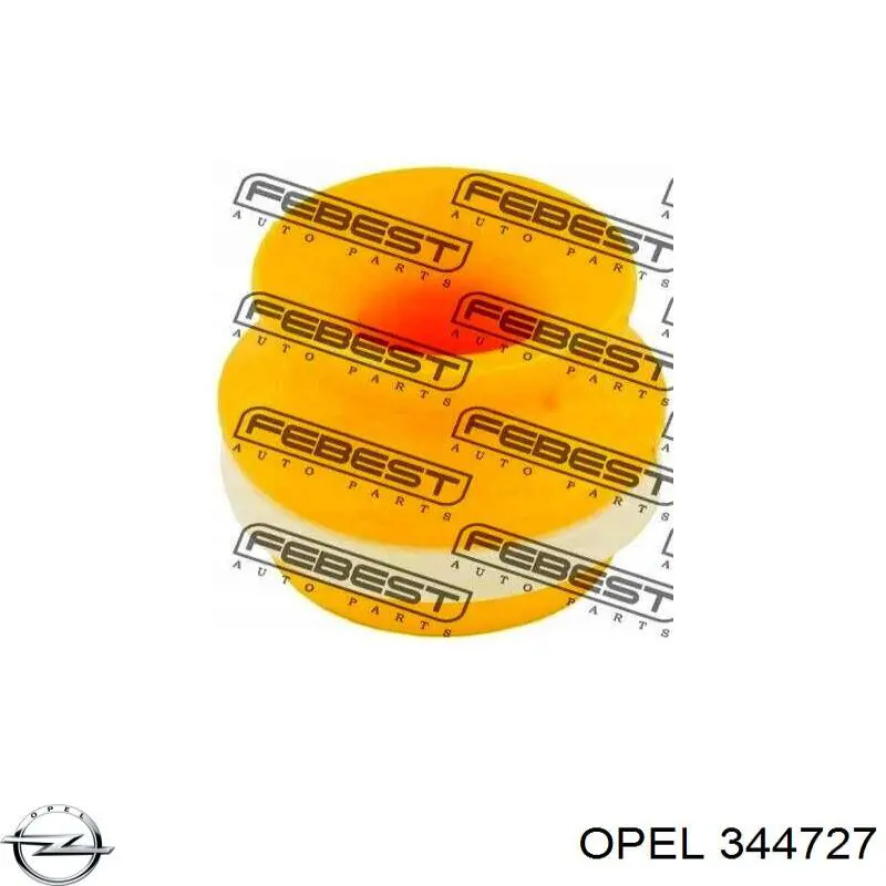 344727 Opel буфер-відбійник амортизатора переднього