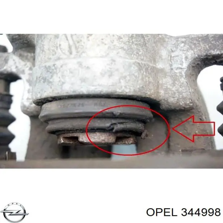 Амортизатор передній, правий Opel 344998 ціна, від 60.11 USD