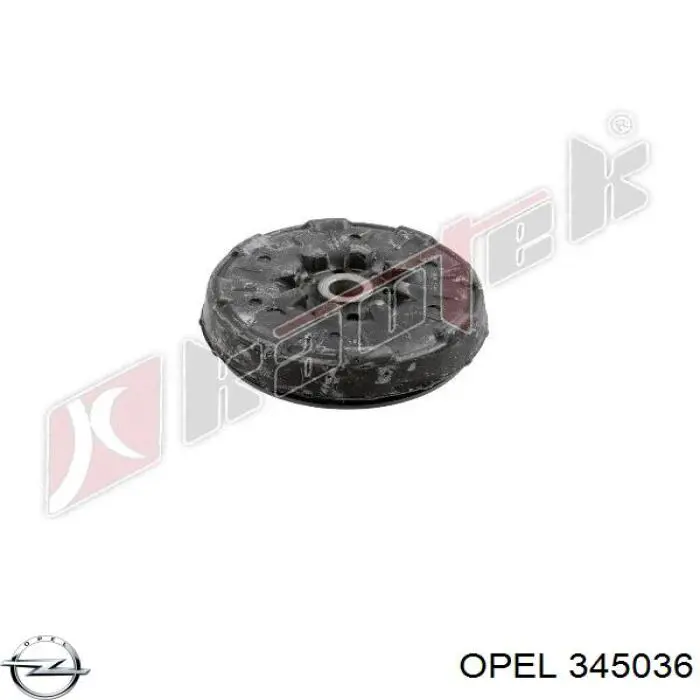 345036 Opel Підшипник опори амортизатора