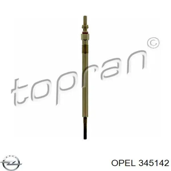 Амортизатор передній, правий Opel 345142 ціна, від 65.25 USD