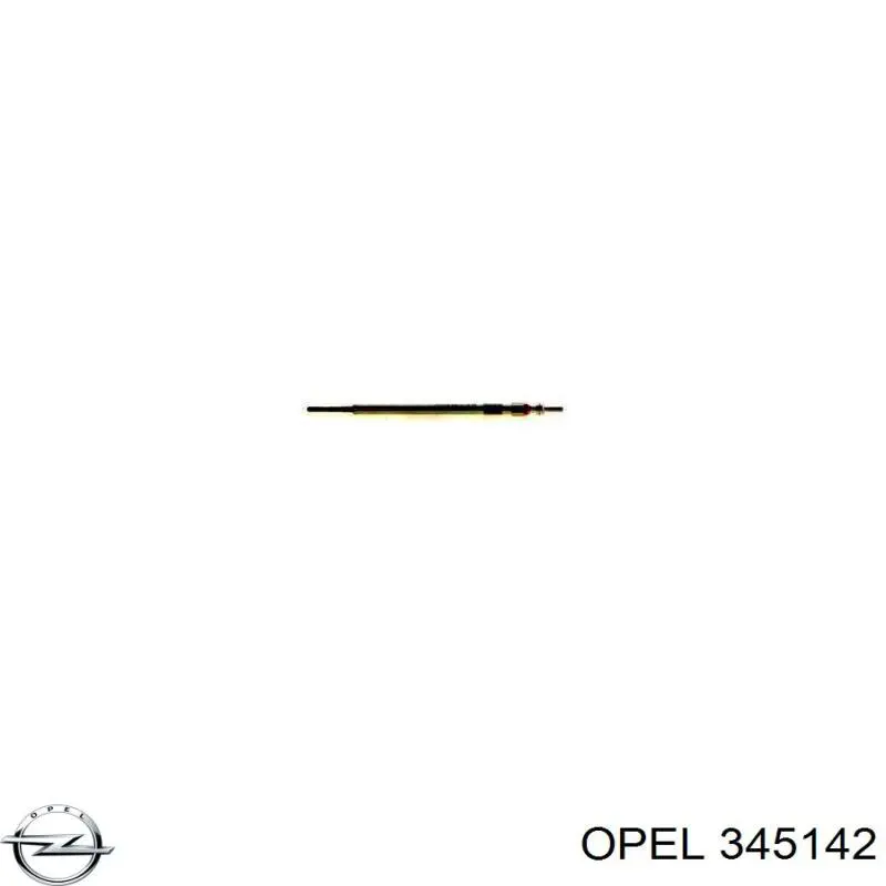 Купити 345142 Opel Амортизатор передній, правий