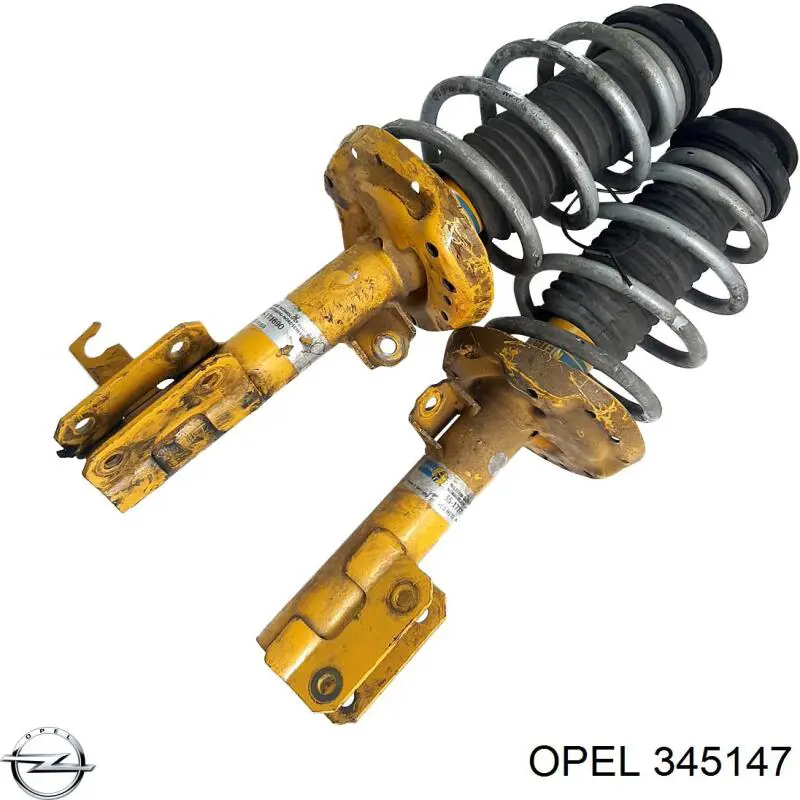 Купити 345147 Opel Амортизатор передній, правий