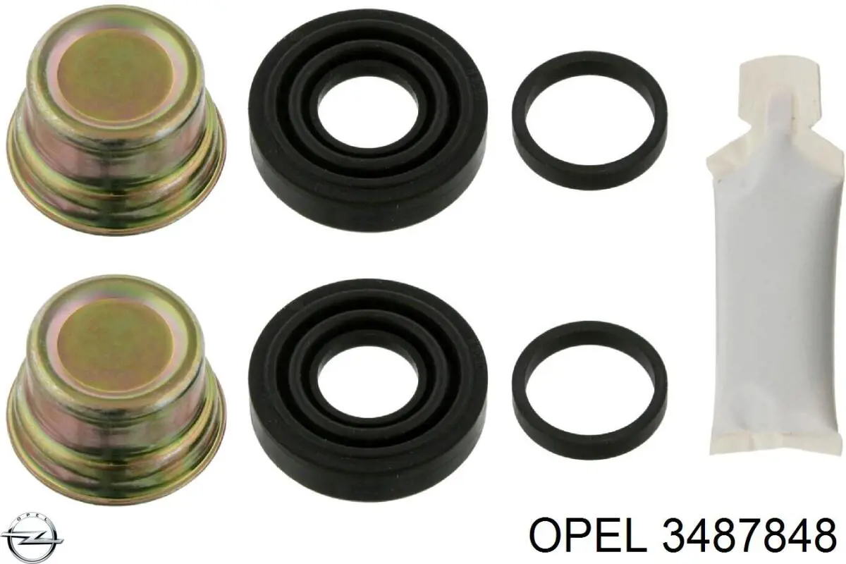 Купити 3487848 Opel Ремкомплект переднього супорту