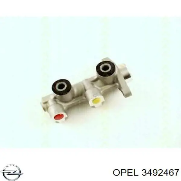 Купити 3492467 Opel Головний гальмівний циліндр