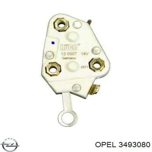 Реле зарядки генератора Opel 3493080 ціна, від 6.61 USD