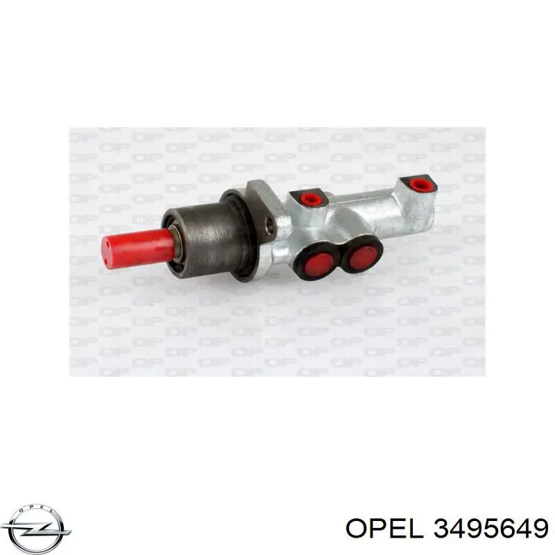 Купити 3495649 Opel Головний гальмівний циліндр