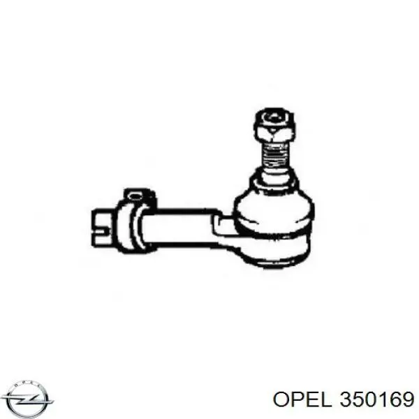 350169 Opel Стабілізатор передньої підвіски