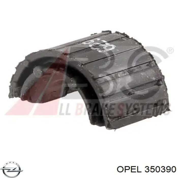 350390 Opel втулка стабілізатора переднього, верхня