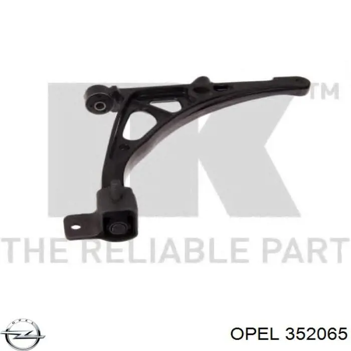 Купити 352065 Opel Важіль передньої підвіски нижній, правий