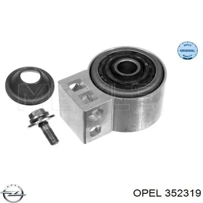 Сайлентблок нижнього важеля передньої підвіски Opel 352319 ціна, від 25.18 USD