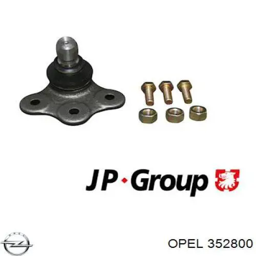 Кульова опора, нижня 352800 Opel