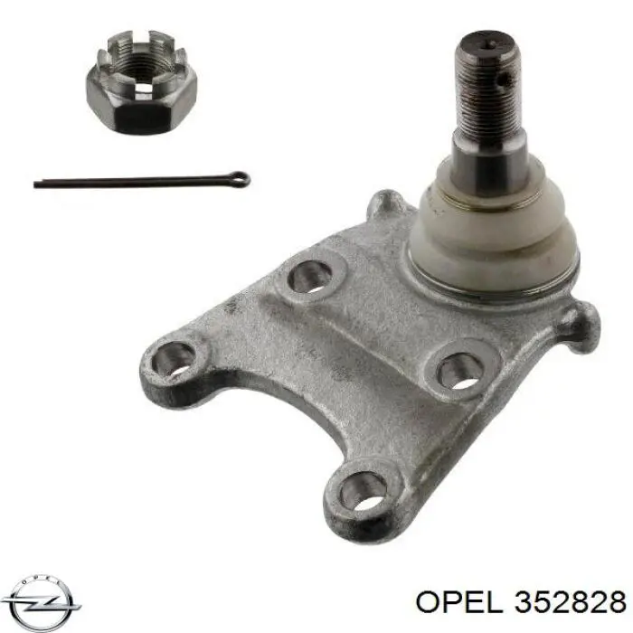 352828 Opel Кульові на авто