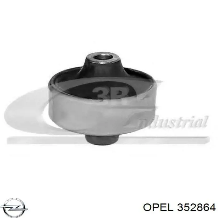 Сайлентблок нижнього важеля передньої підвіски Opel 352864 ціна, від 7.93 USD