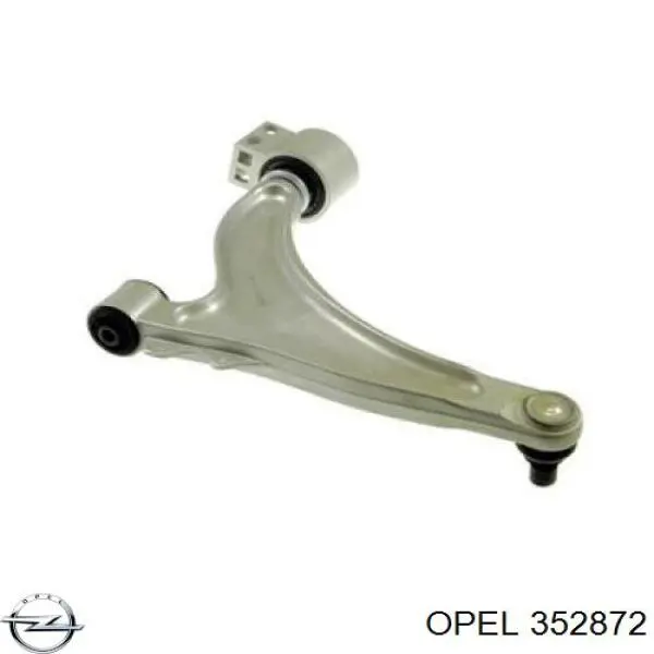 352872 Opel Важіль передньої підвіски нижній, правий