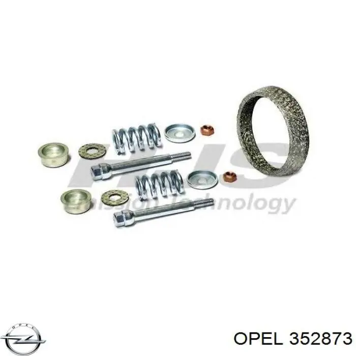 С/блок нижнього важеля Opel 352873
