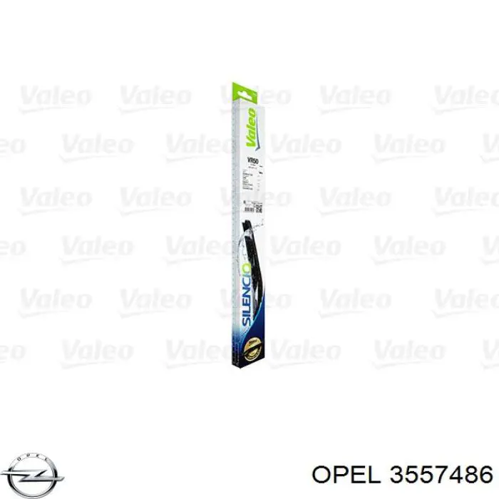 Щітка склоочисника заднього скла Opel 3557486 ціна, від 7.82 USD