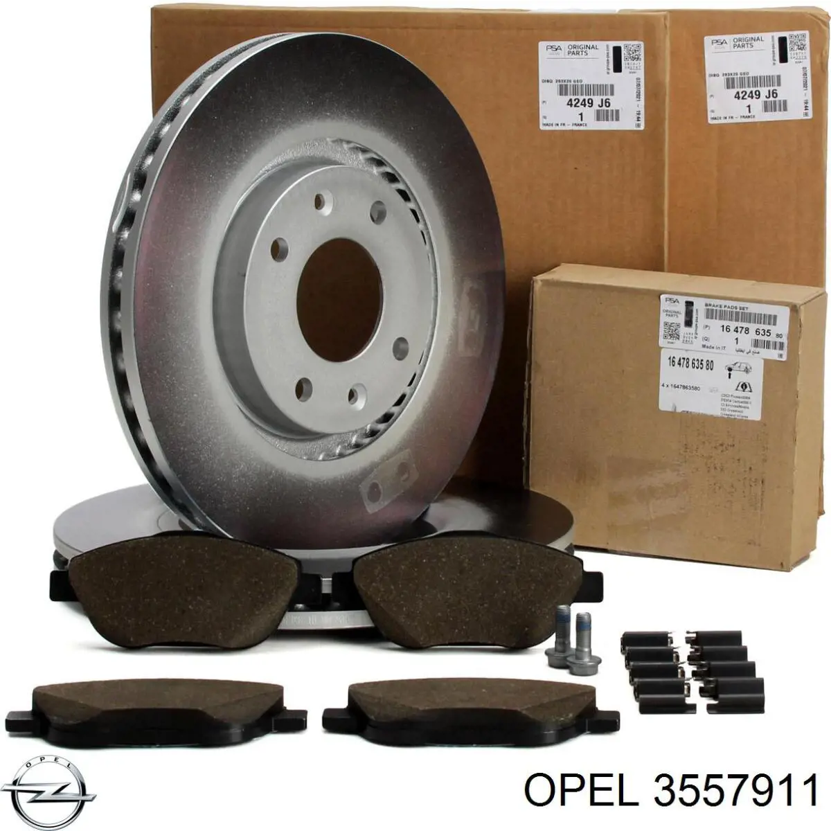 3557911 Opel Гальмо дискове переднє