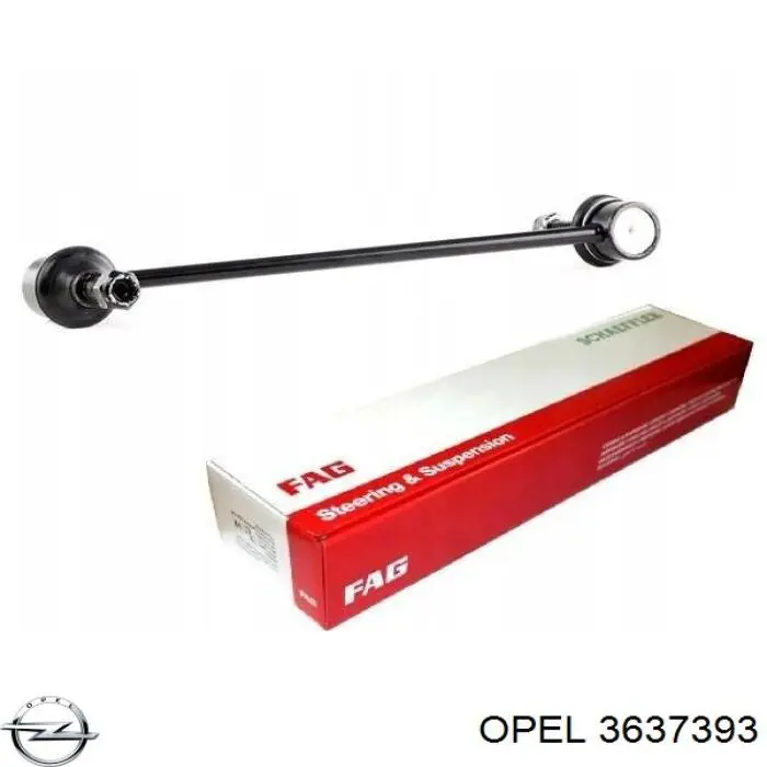 Амортизаційна стійка Opel 3637393 ціна, від 10.12 USD