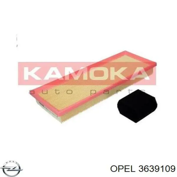 Купити 3639109 Opel Автомобільний фільтр повітря