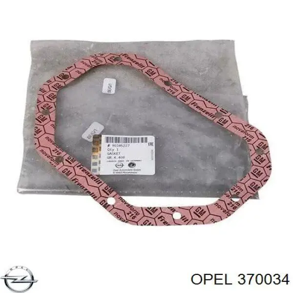 370034 Opel прокладка піддону акпп