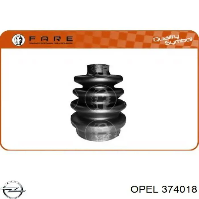 Пильник гранати внутрішній, передній півосі Opel 374018 ціна, від 6.74 USD
