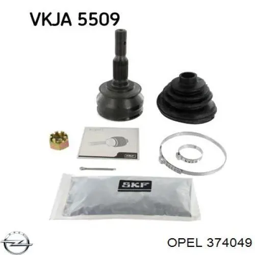 Купити 374049 Opel Шарнір приводу зовнішній