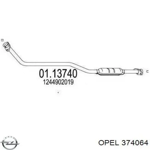 Привід передній лівий Opel 374064 ціна, від  USD