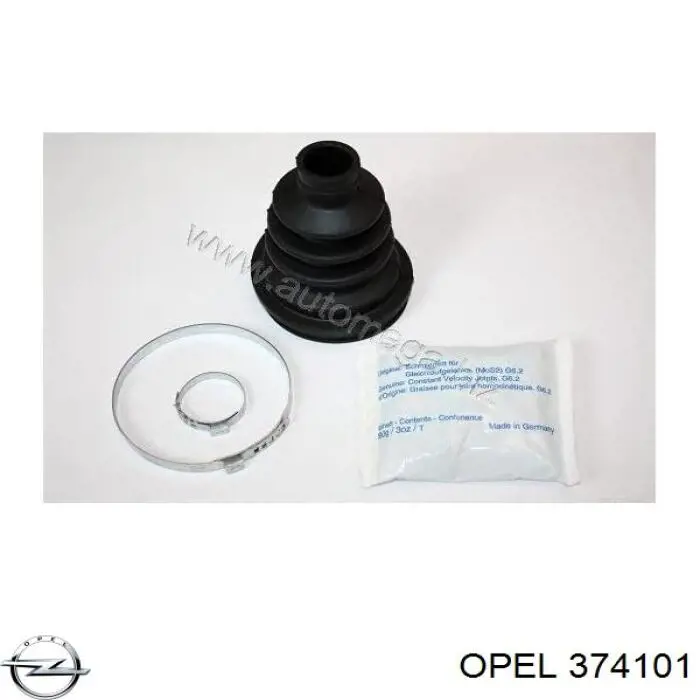 Пильник гранати внутрішній, передній півосі Opel 374101 ціна, від 4.64 USD
