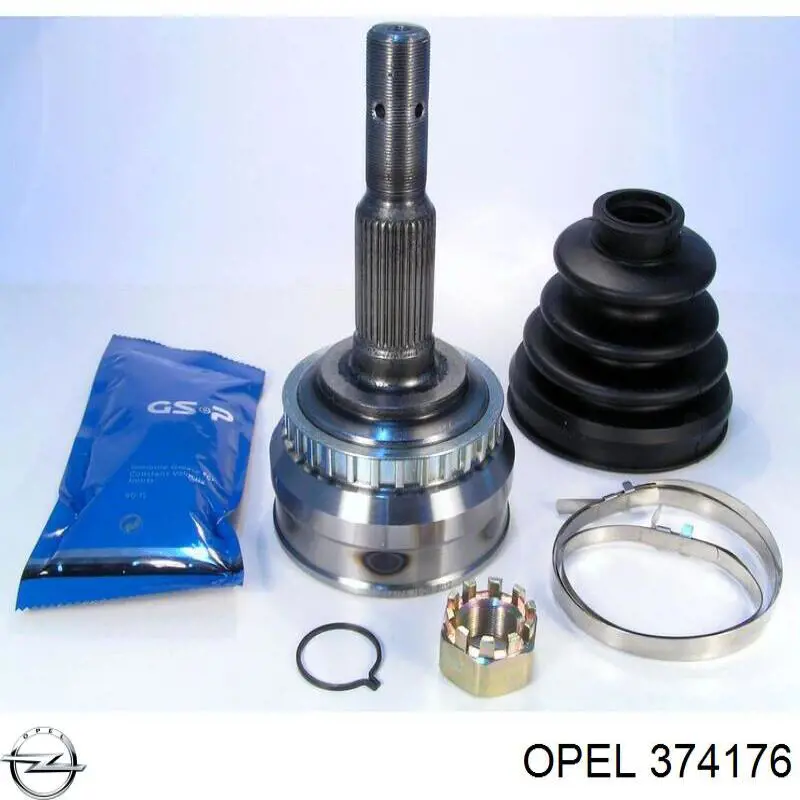 Граната колісна Opel 374176 ціна, від 29.61 USD